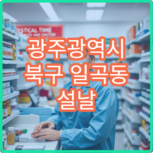 광주광역시 북구 일곡동 설날 구정 연휴 약국 정보