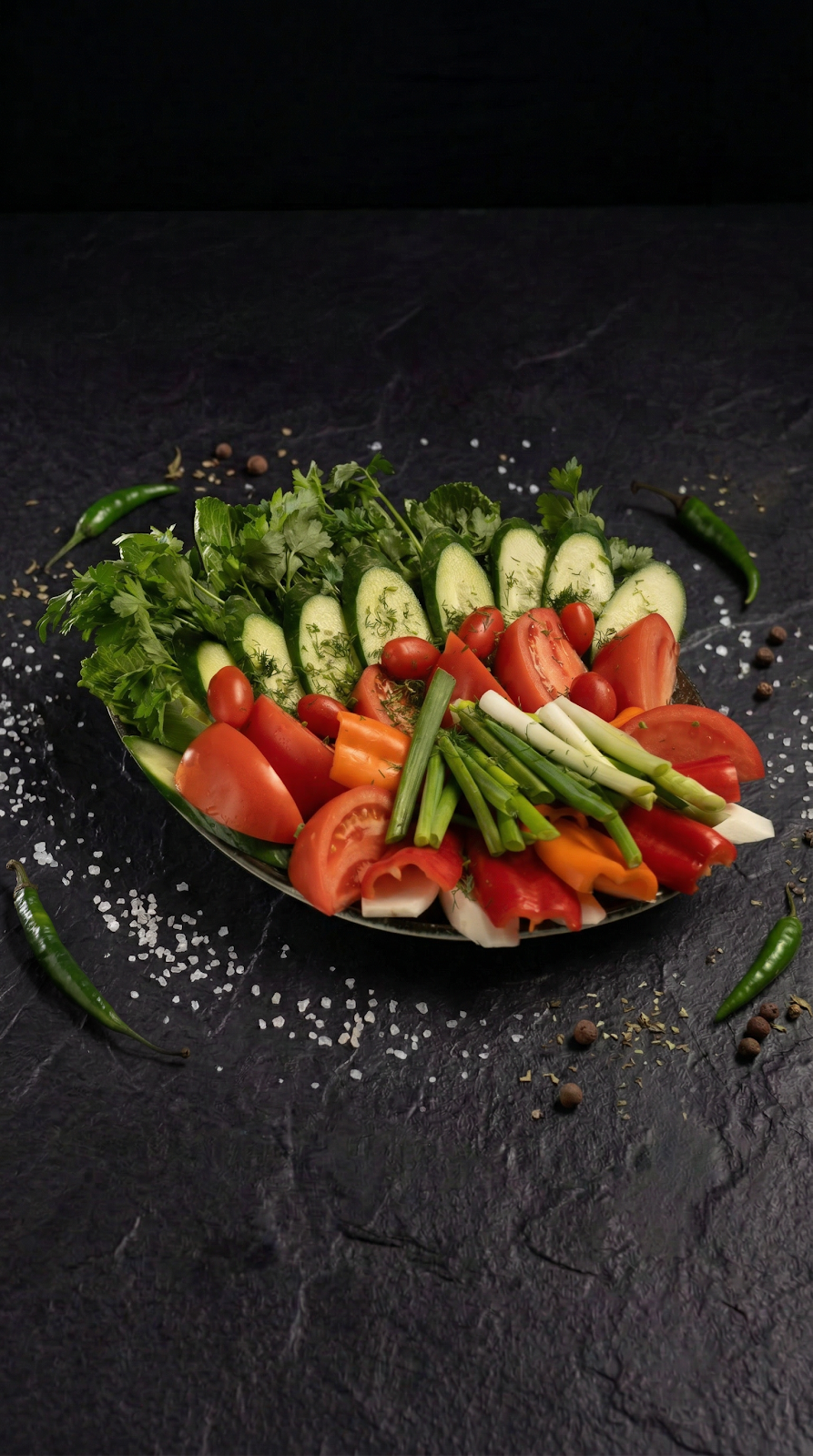 Fresh Vegetables (Ogorod) dish