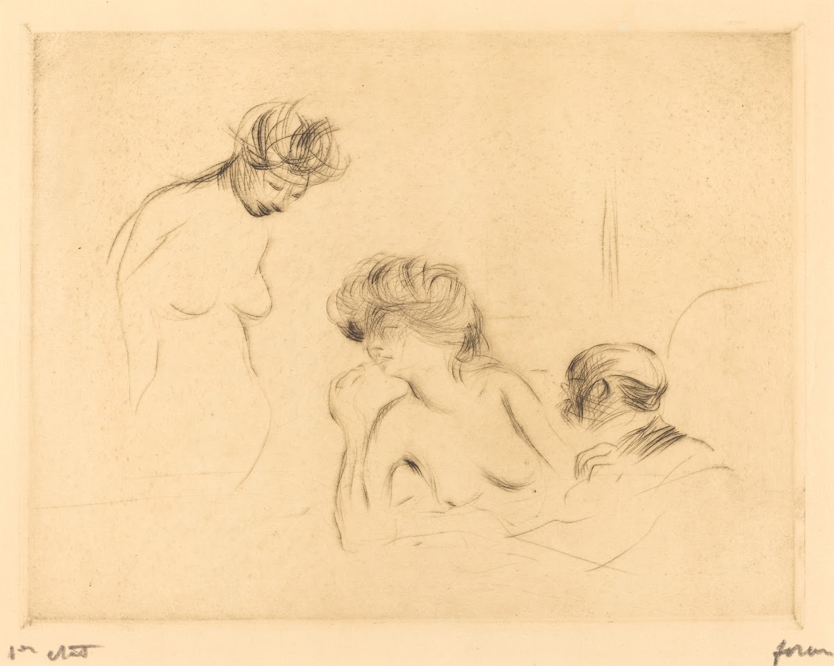 In a Private Room third plate 1910