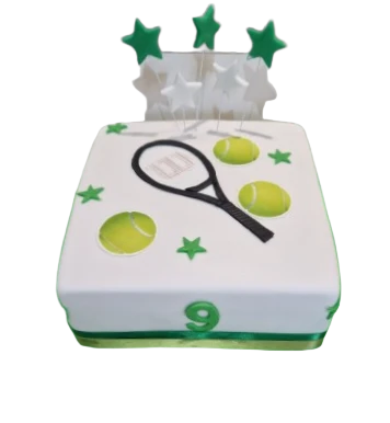 Tennis Themed Birthday Cake CB-NC651