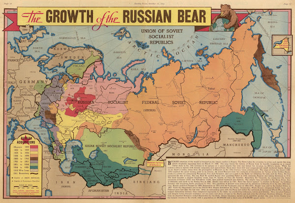 The Growth Of The Russian Bear 1941