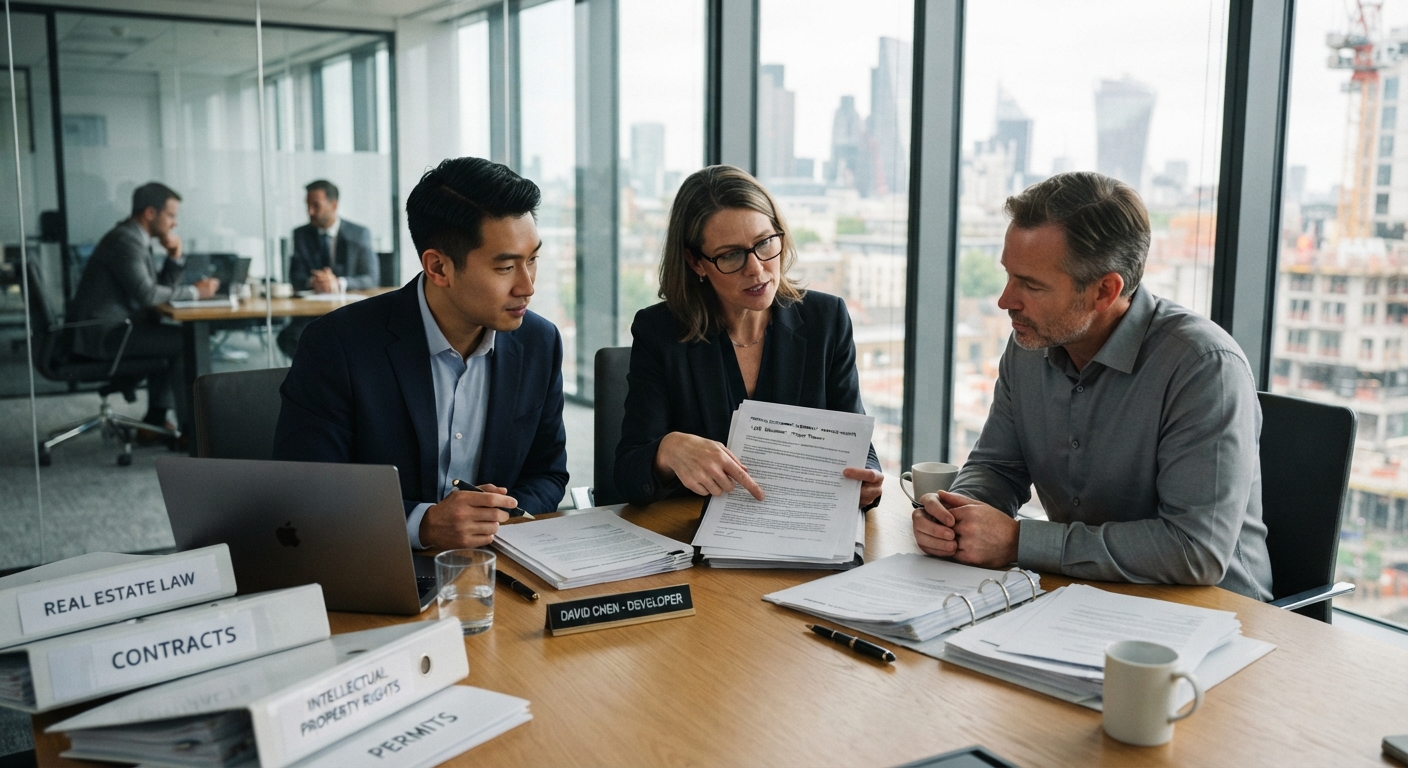 Does the real estate development project protect the author's rights?