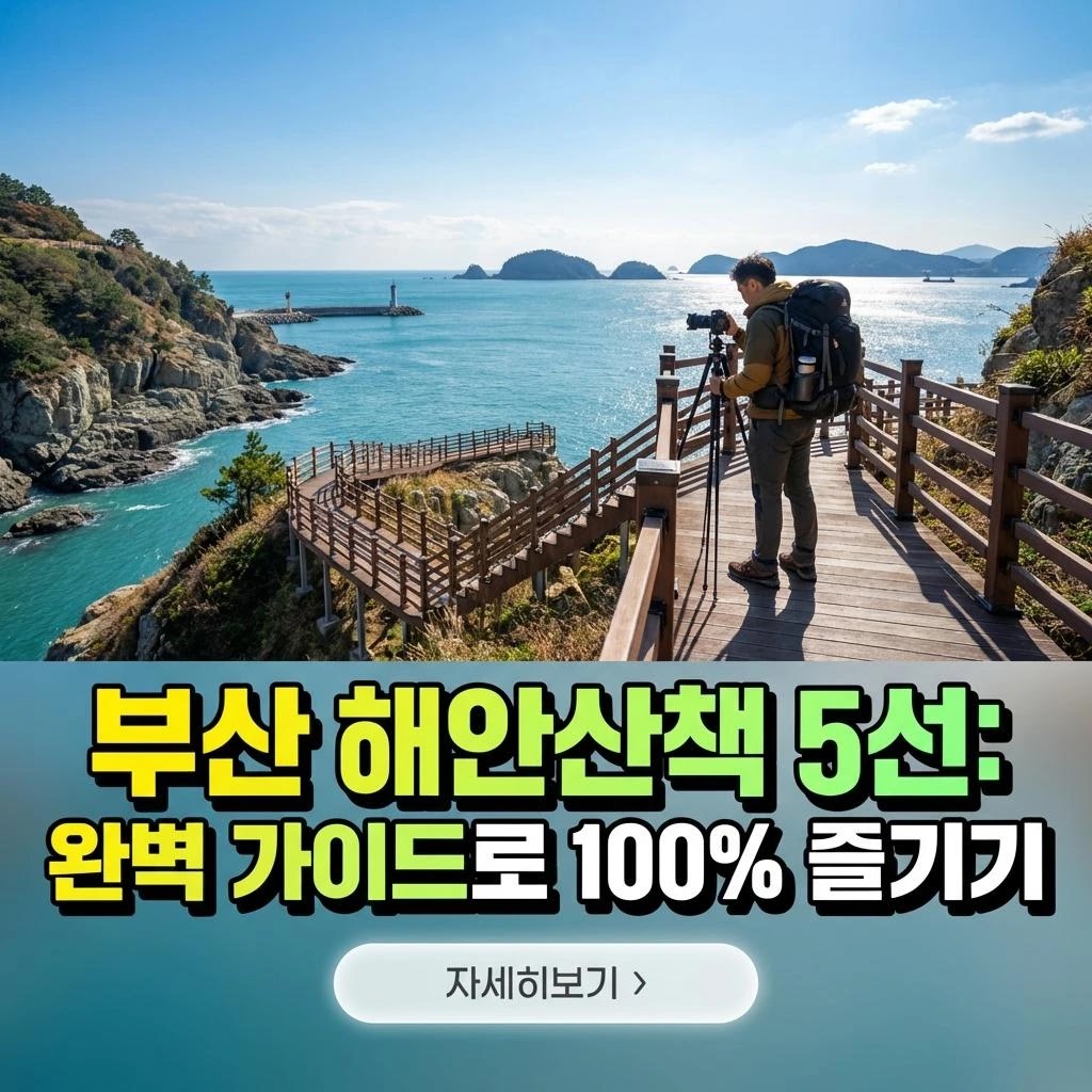 부산 해안산책 5선: 완벽 가이드로 100% 즐기기
