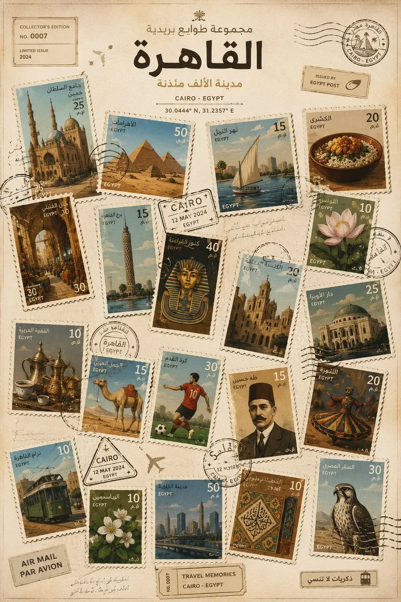 Generador de collages de sellos vintage premium