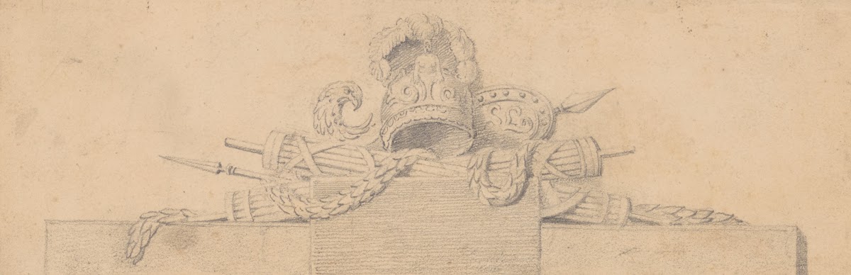 Partial design for heraldic embelm 1809 1844