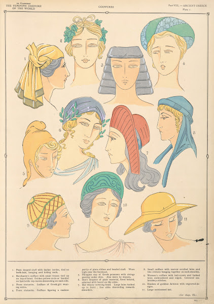 Ancient Greece  Coiffures 1926 1927