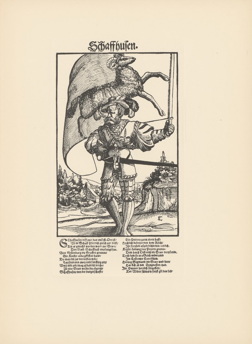 Die Standarten der schweizer Kantone Pl07 1923