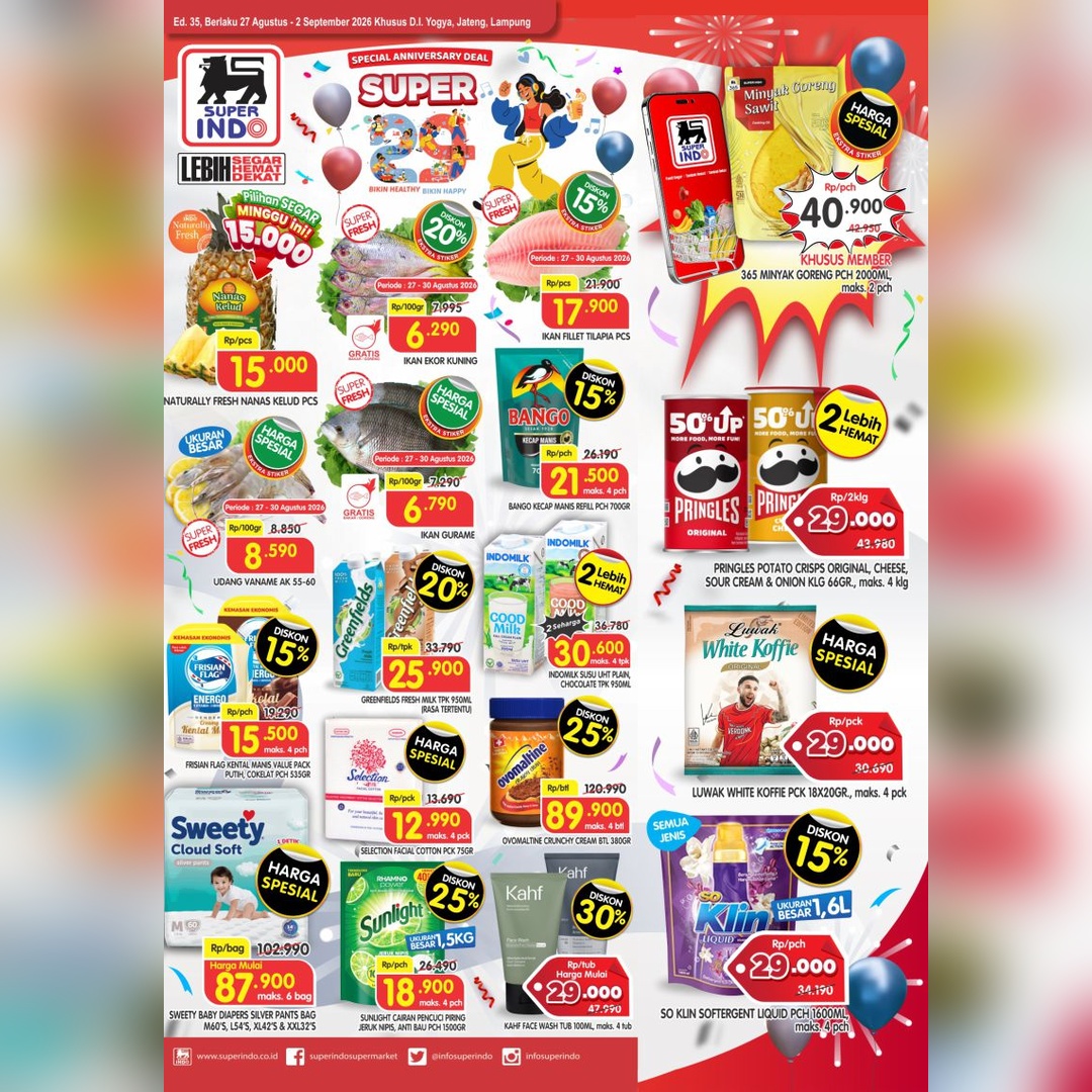 Katalog Super Hemat Yogya, Jateng, Lampung
