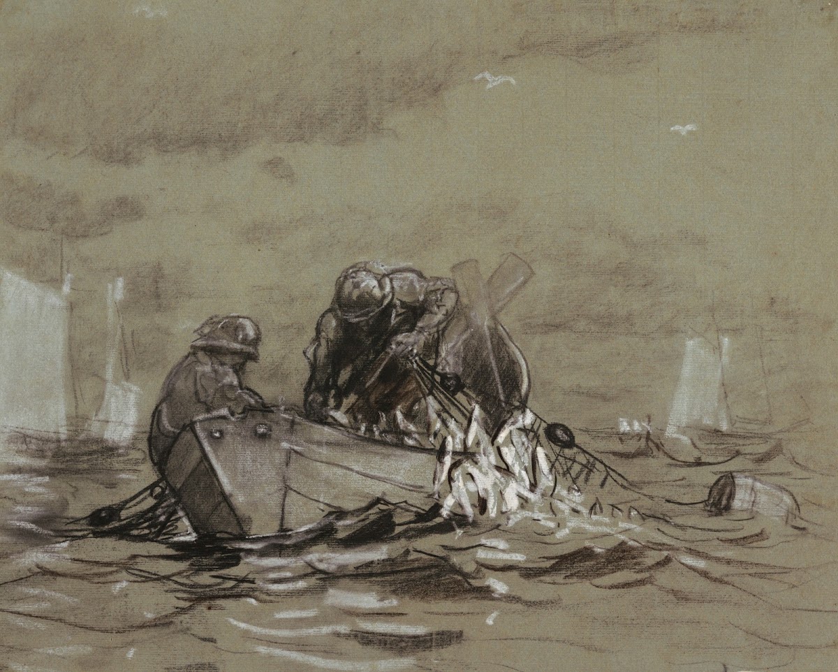 Study for The Herring Net 1884