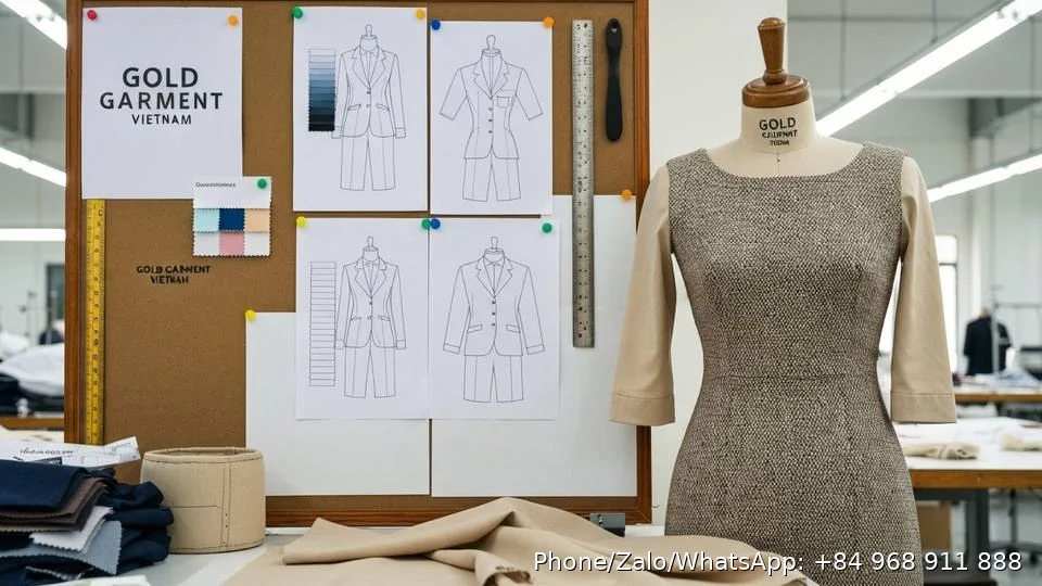 Garment Manufacturing Examples - Gold Garment Vietnam