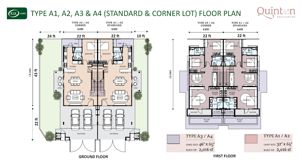 Quinton Residences floor plan
