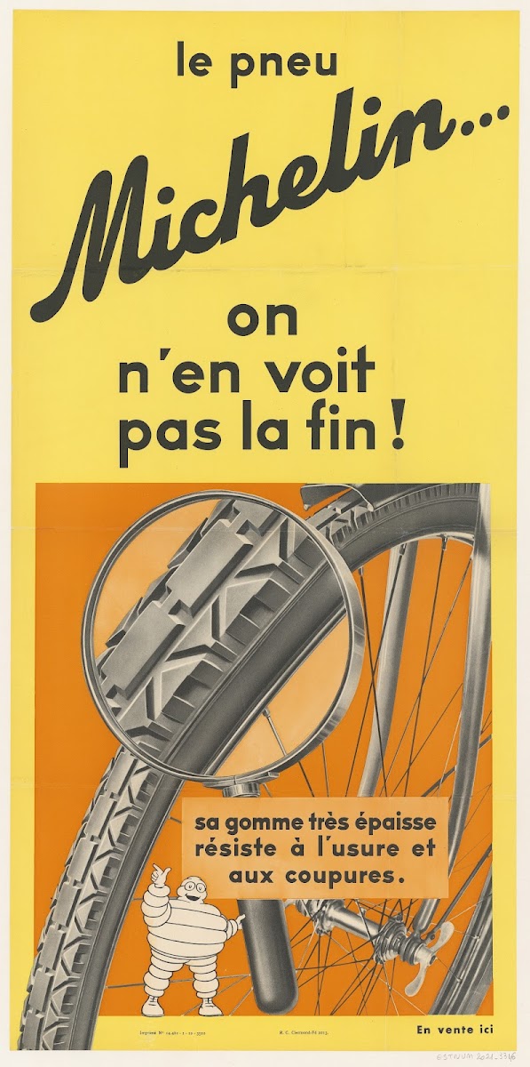 Le pneu Michelin on nen voit pas la fin 1936