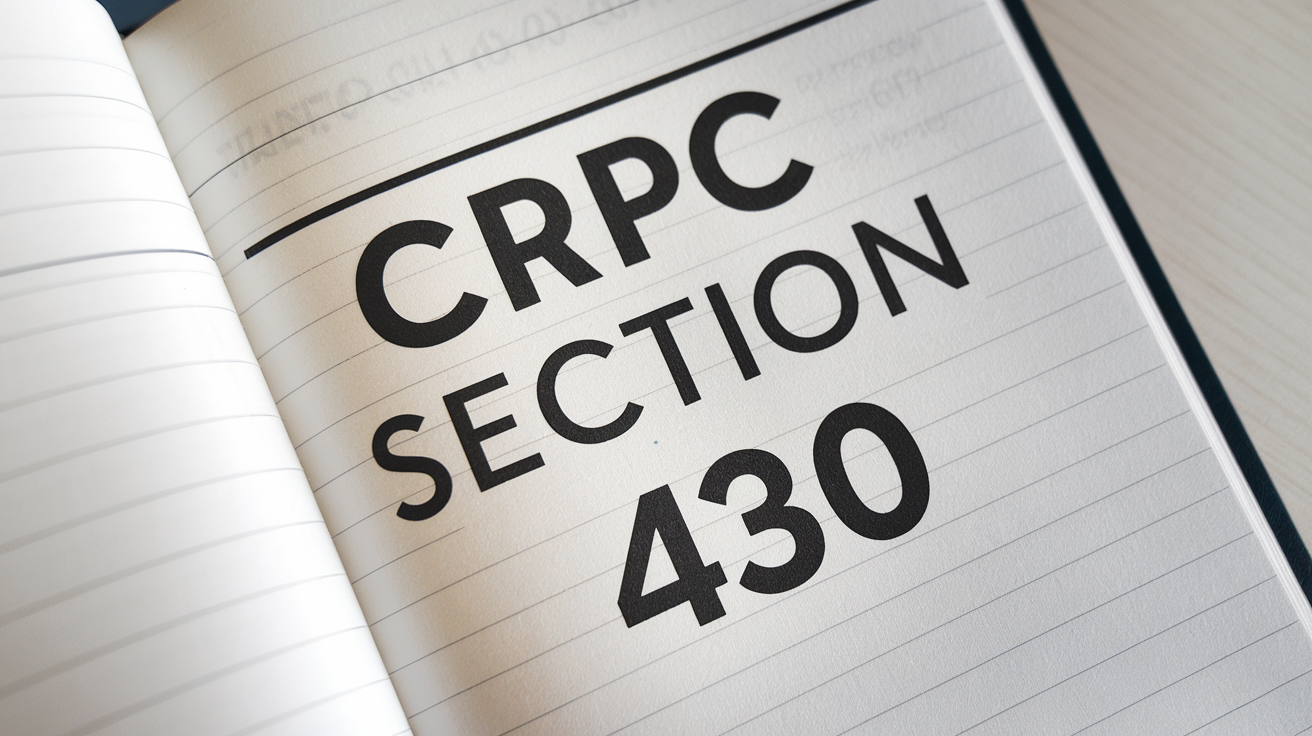CrPC Section 430 – Disposal of Seized Property