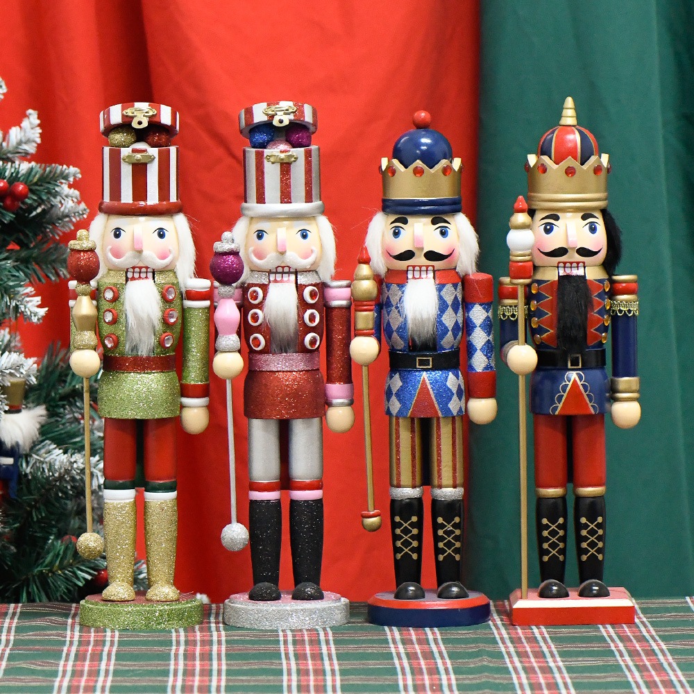 Nutcracker soldier, classic wooden figure