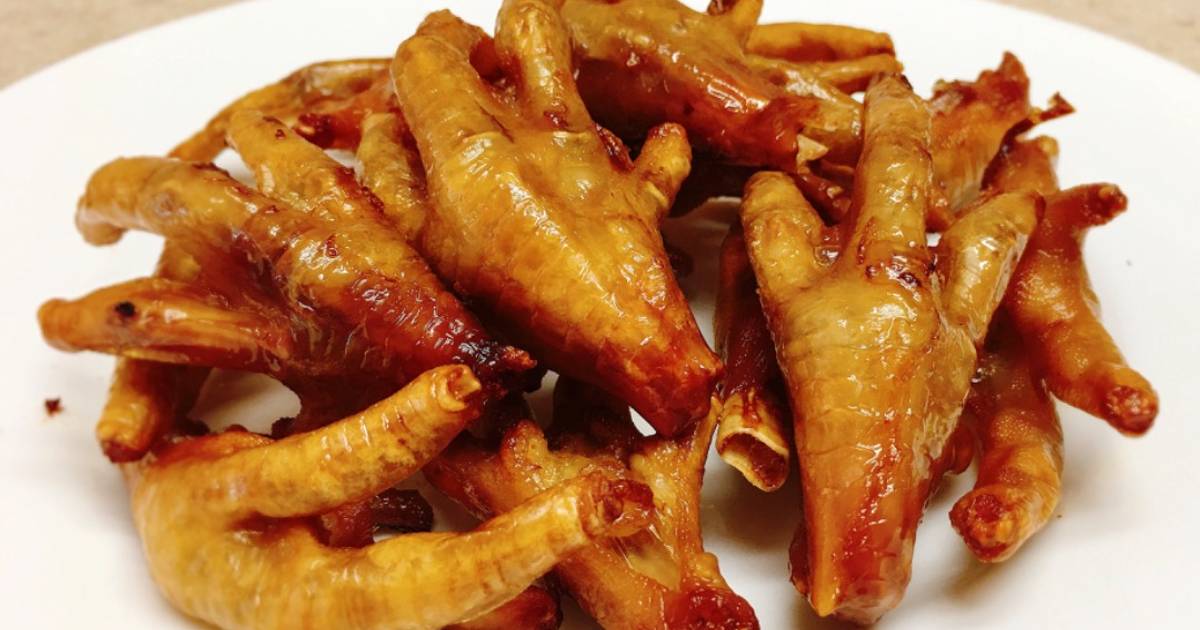 Chân gà nướng mật ong bằng nồi Air Fryers nhâm nhi ngày cuối tuần