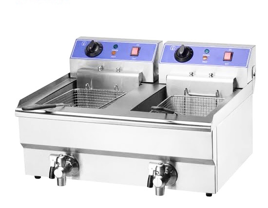 Photo 3 of Electric Deep Fryer Double