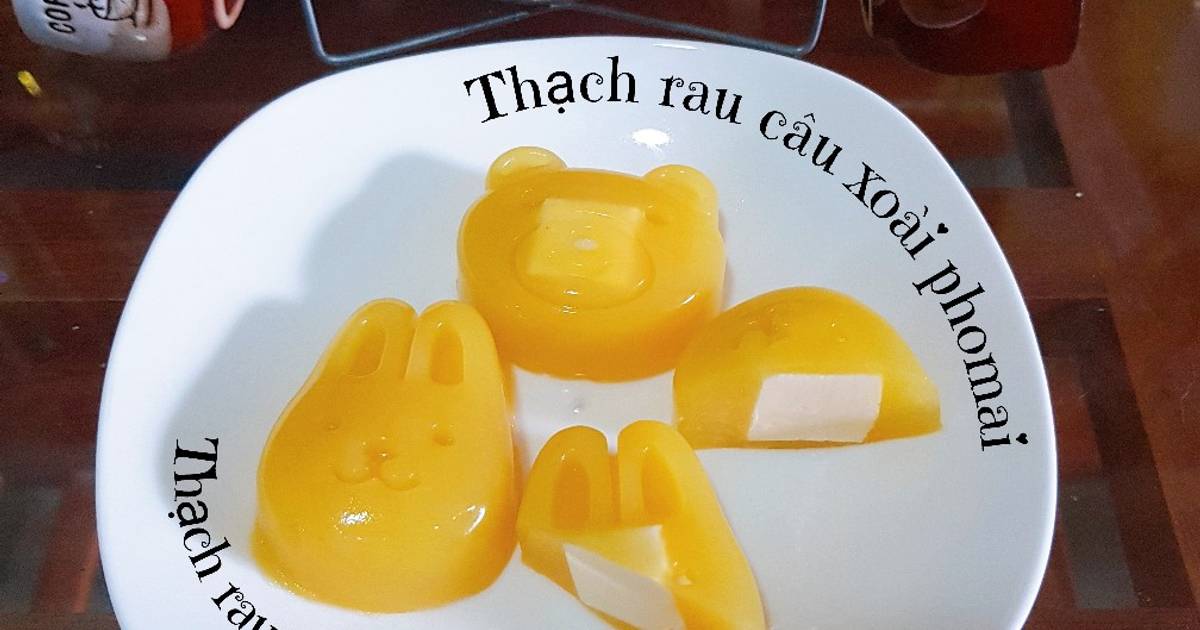 #35 | Thạch rau câu xoài & Thạch rau câu xoài phomai