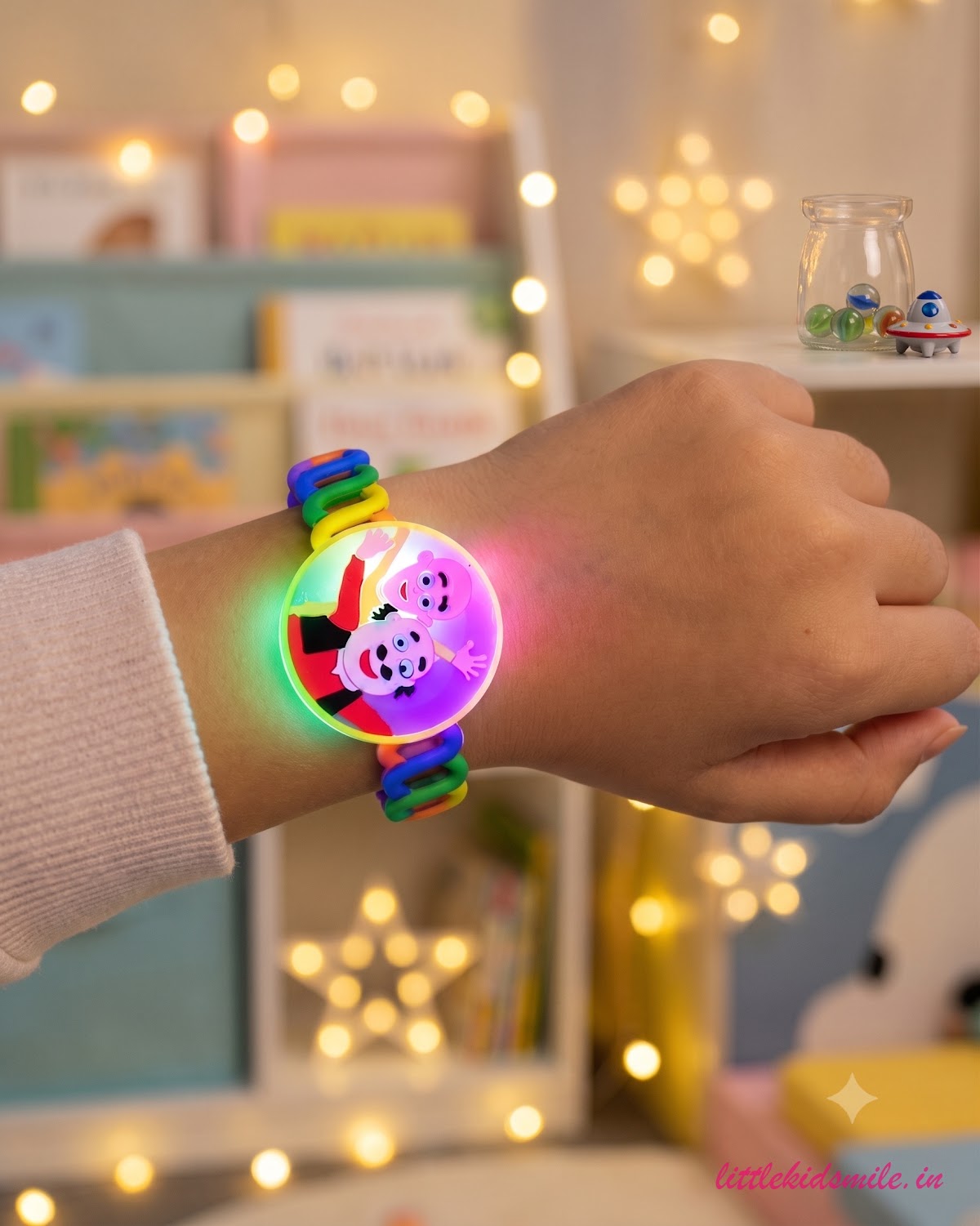 cartoon led rakhi