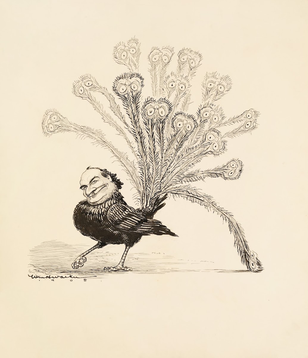 The Old Jackdaw and The Borrowed Plumes 1908