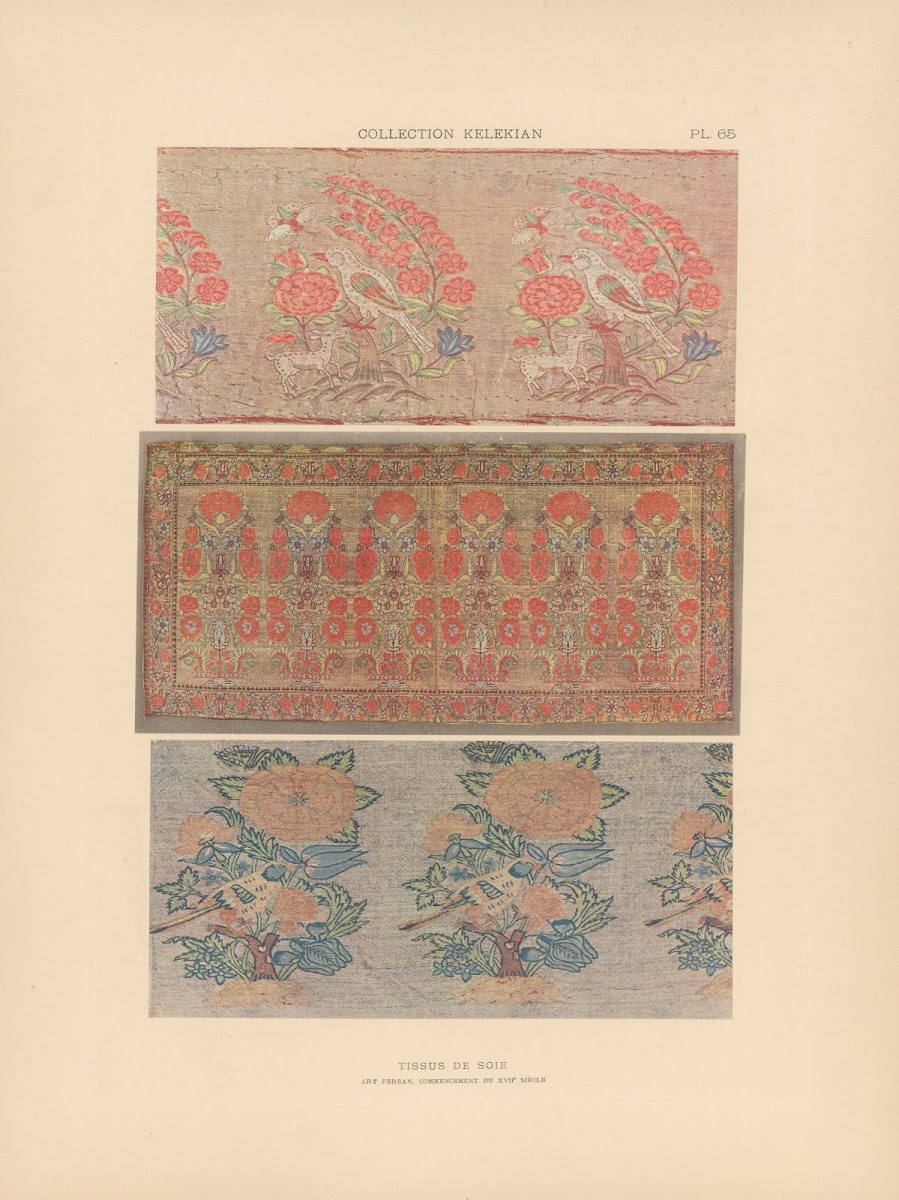 La collection Kelekian Etoffes  tapis dOrient  de Venise Pl065 1900