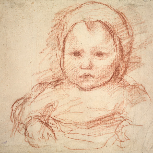 Portrait of an Infant 1800s 1900s