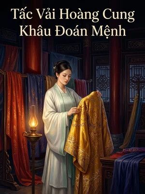 Bìa truyện Tấc Vải Hoàng Cung Khâu Đoán Mệnh