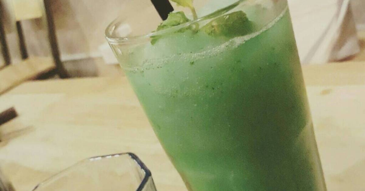 Green snow
