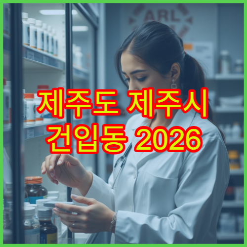 제주도 제주시 건입동 2026 설날 연휴 문 여는 약국 안내