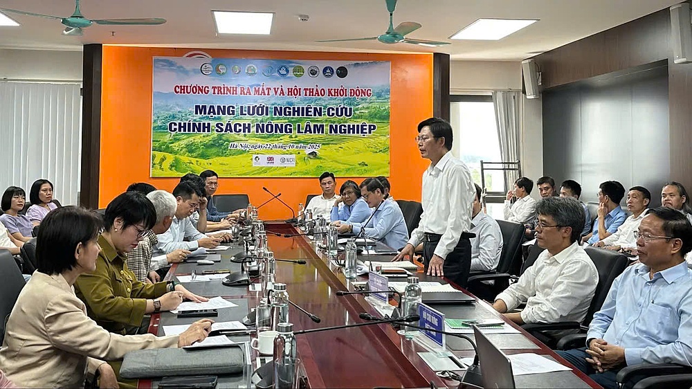 Chương trình ra mắt và hội thảo khởi động mạng lưới nghiên cứu chính sách Nông lâm nghiệp
