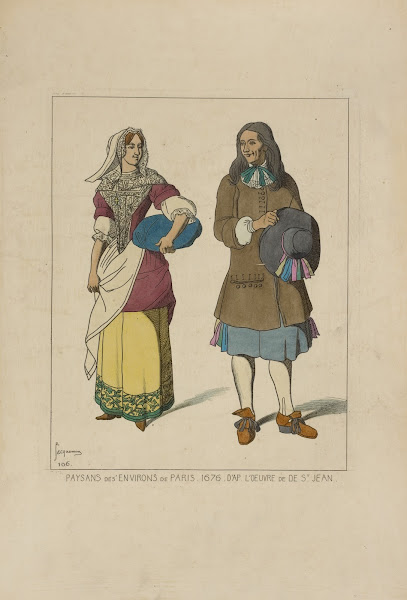 Paysans des environs de Paris 1676 Daprès loeuvre de St Jean 1869