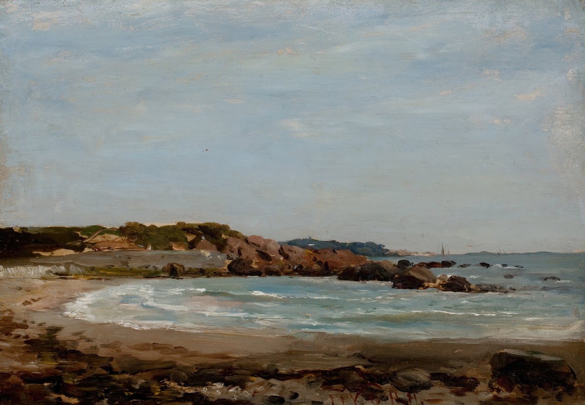 New England Coastline c 1885