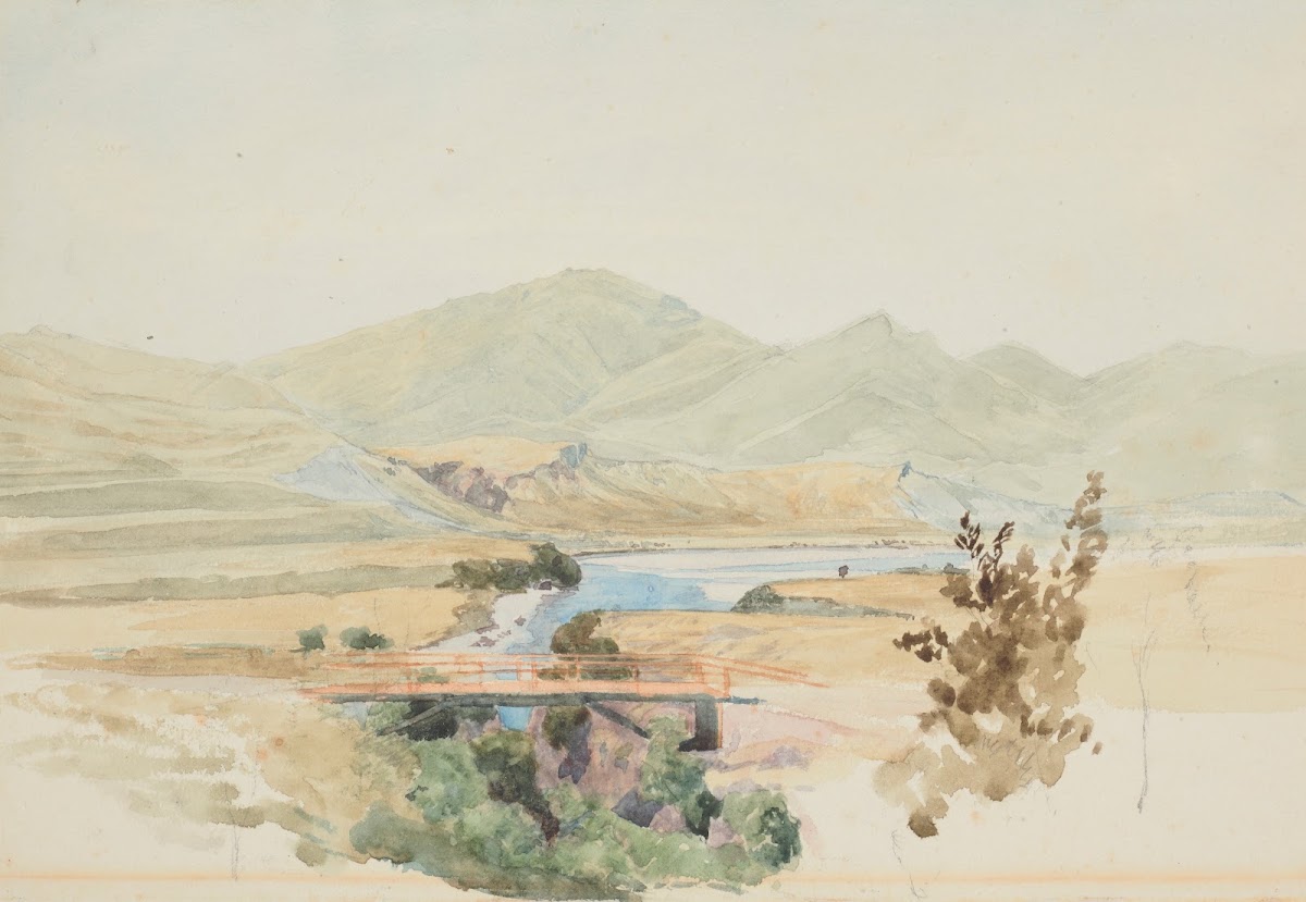 Glen Allen Bridge Waiau River 1864