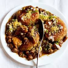 Aloo Tikki with Channa Masala