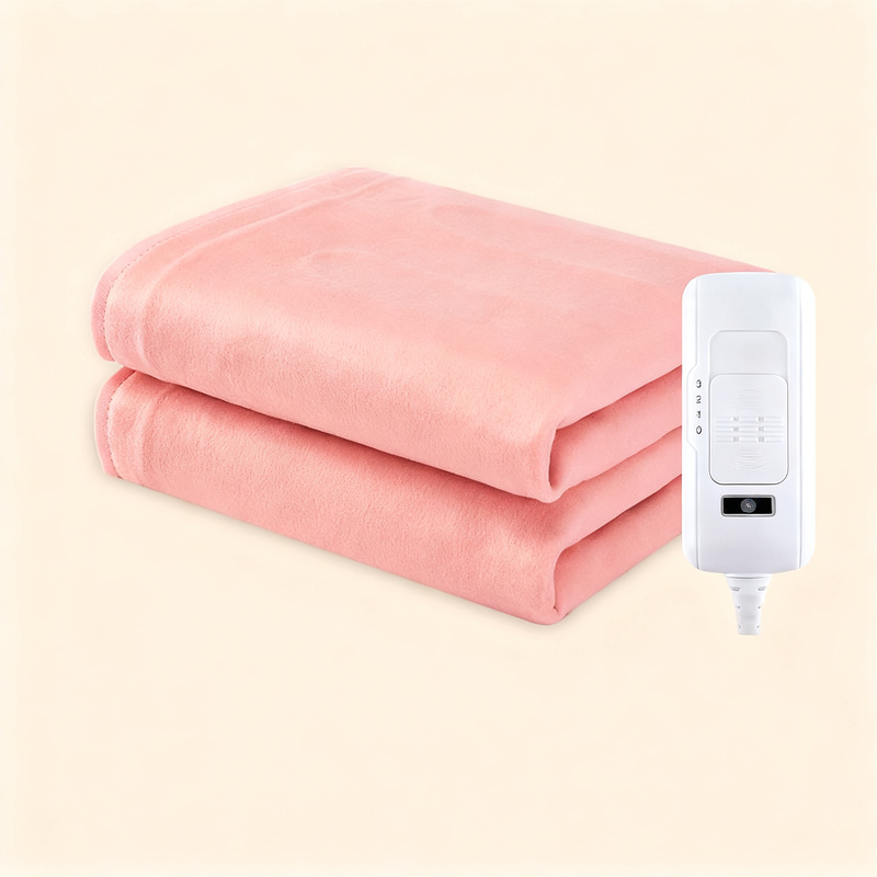 Electric heated blanket, polyester, multiple sizes