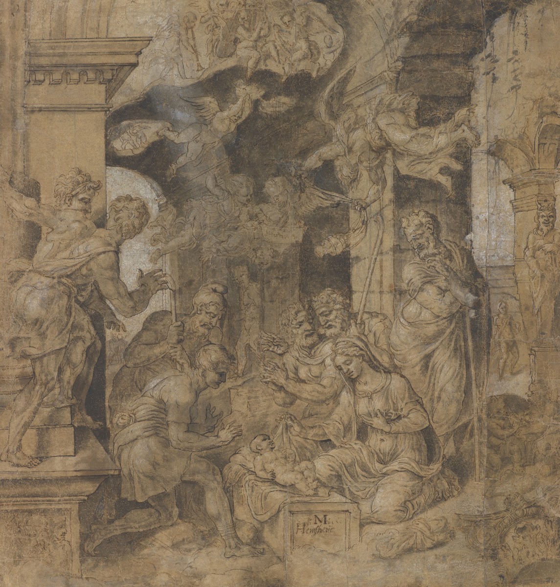 The Adoration of the Shepherd ca 153237