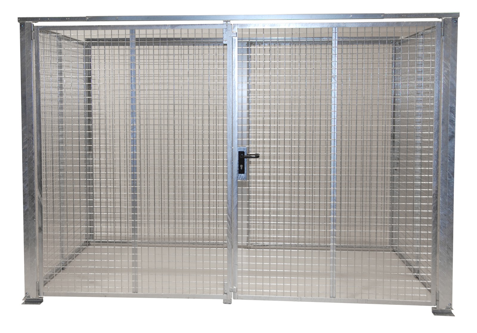 Gasflessen-container GFC-M5-DF, vuurverzinkt