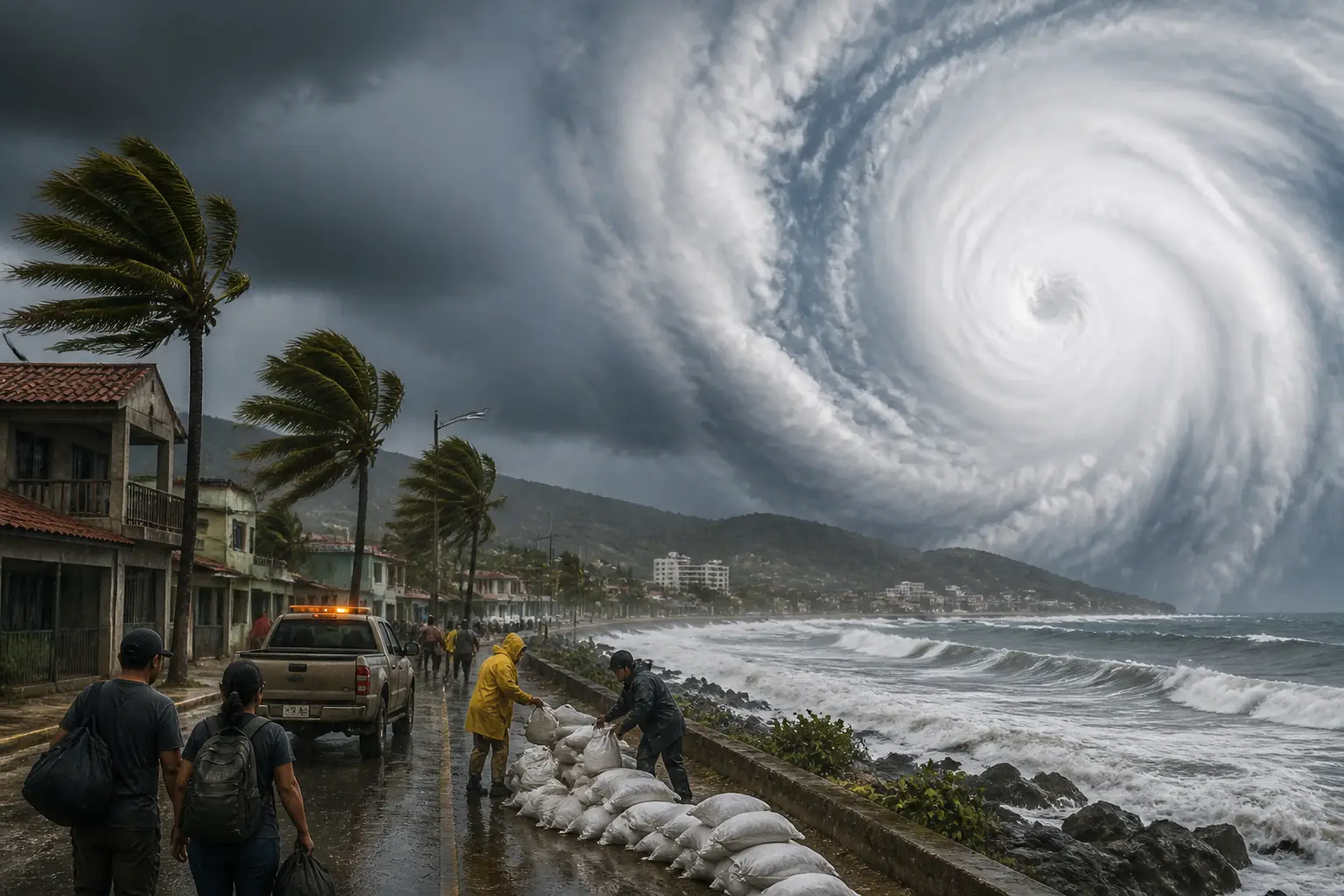 Editorial image for Hurricane Polo approaches Mexico's Pacific coast with category-three strength