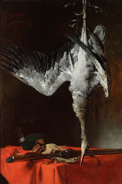 Still life with a heron 1889