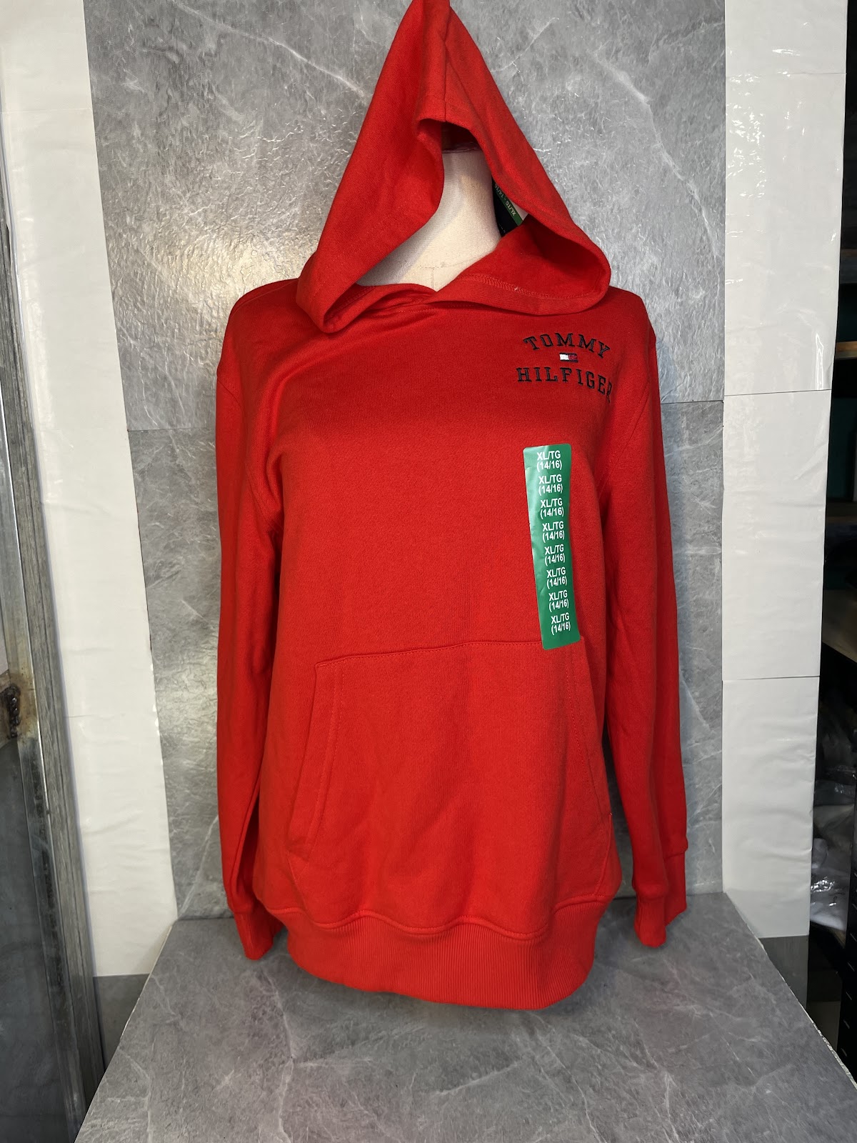 TH Youth Hoodie Red XL #245