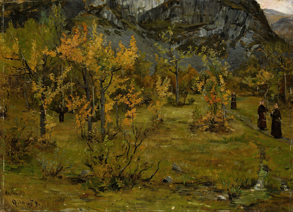 Autumn Landscape Øylo 1879