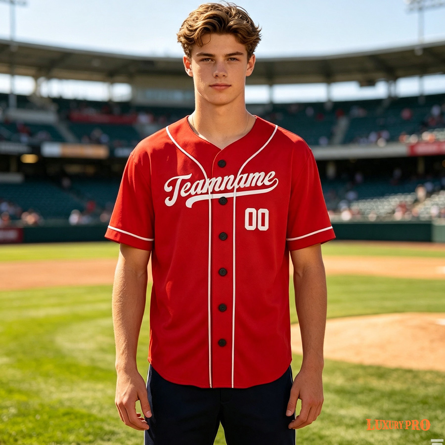 Youth Real Piping Baseball Cardigan - Black Buttons