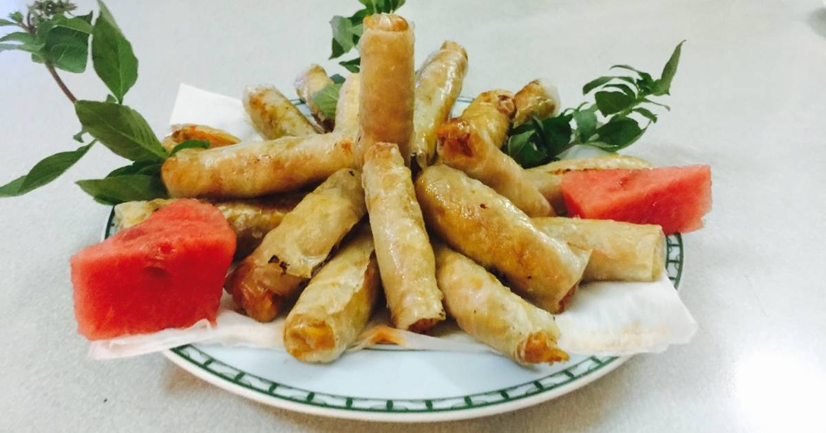 Chả giò chay "Ngọn Hải Đăng Kê gà"