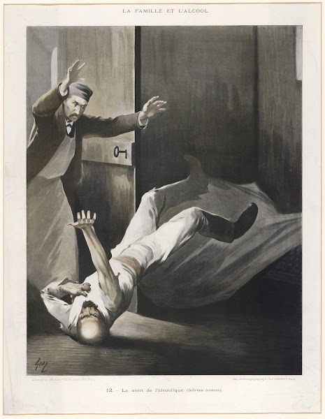 La Mort De Lalcoolique Delirium Tremens 1914