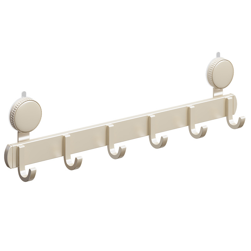 Suction Cup Hook Rack Made from Space Aluminum