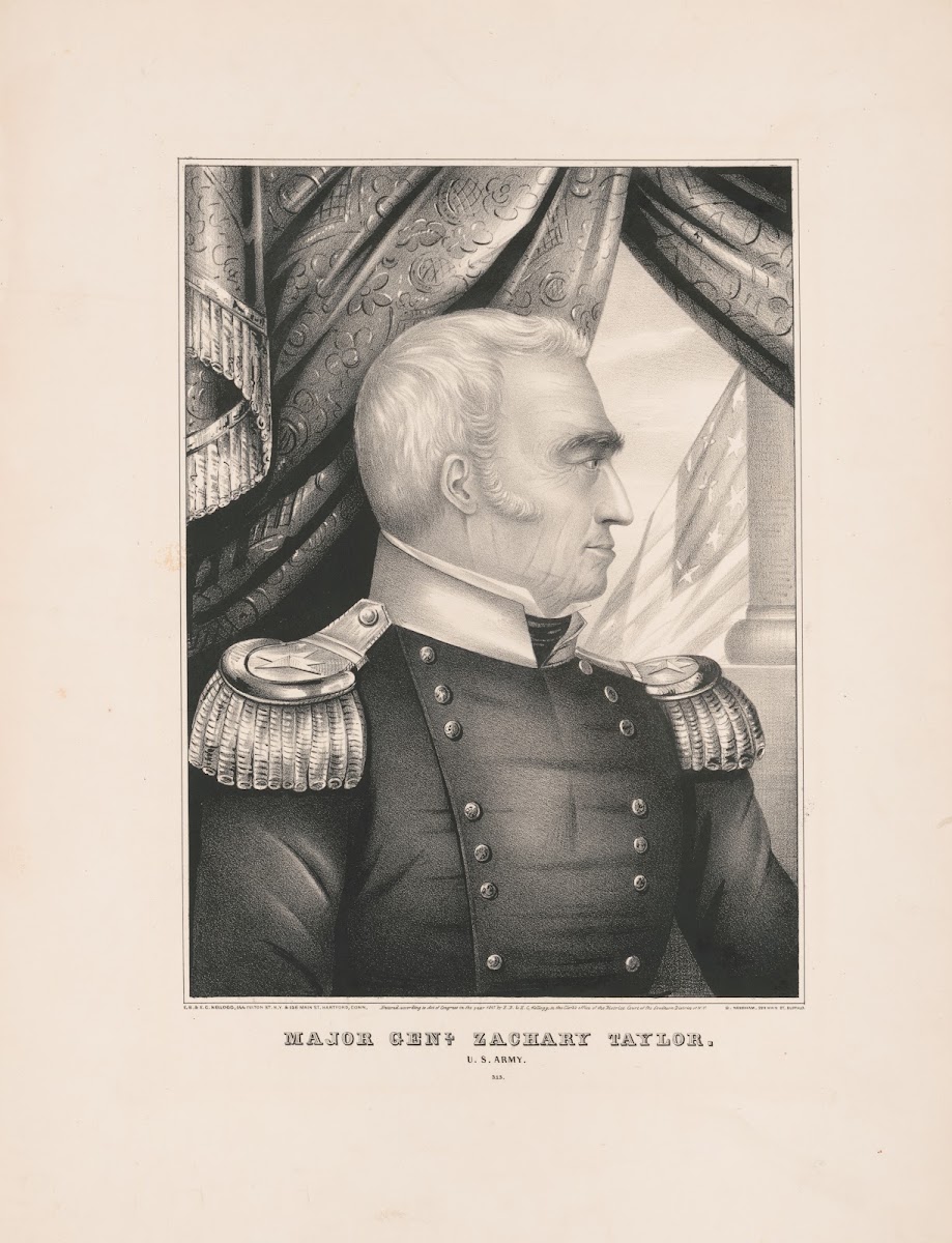 Major General Zachary Taylor 1847