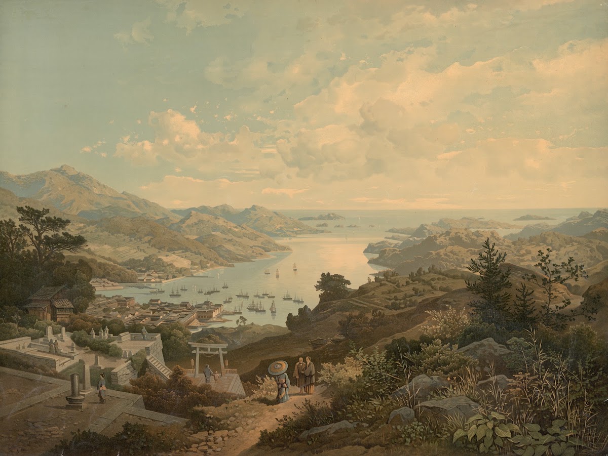 Port of Nagasaki 1890
