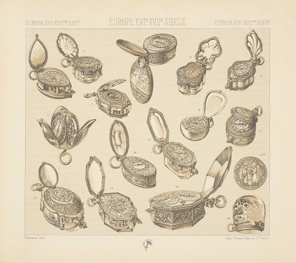 Objets usuels  les montres dites eufs de nuremberg 1876 1888
