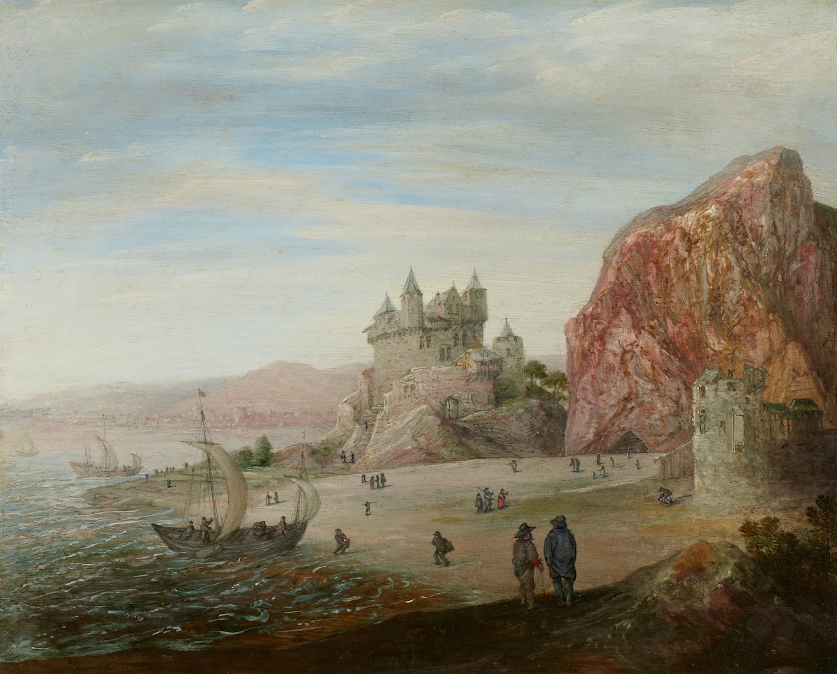 Coastal Landscape with Granite Cliffs c 161020