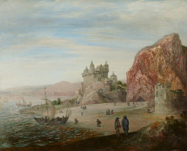 Coastal Landscape with Granite Cliffs c 161020