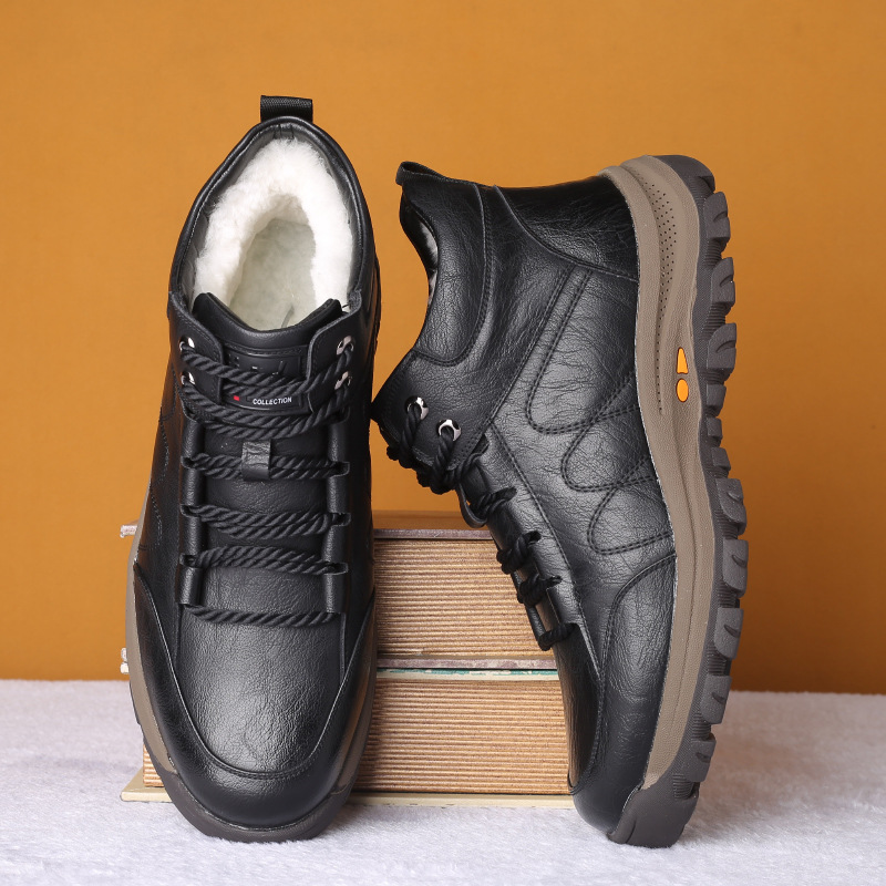 Men's Outdoor Boots, Insulated, Slip-Resistant